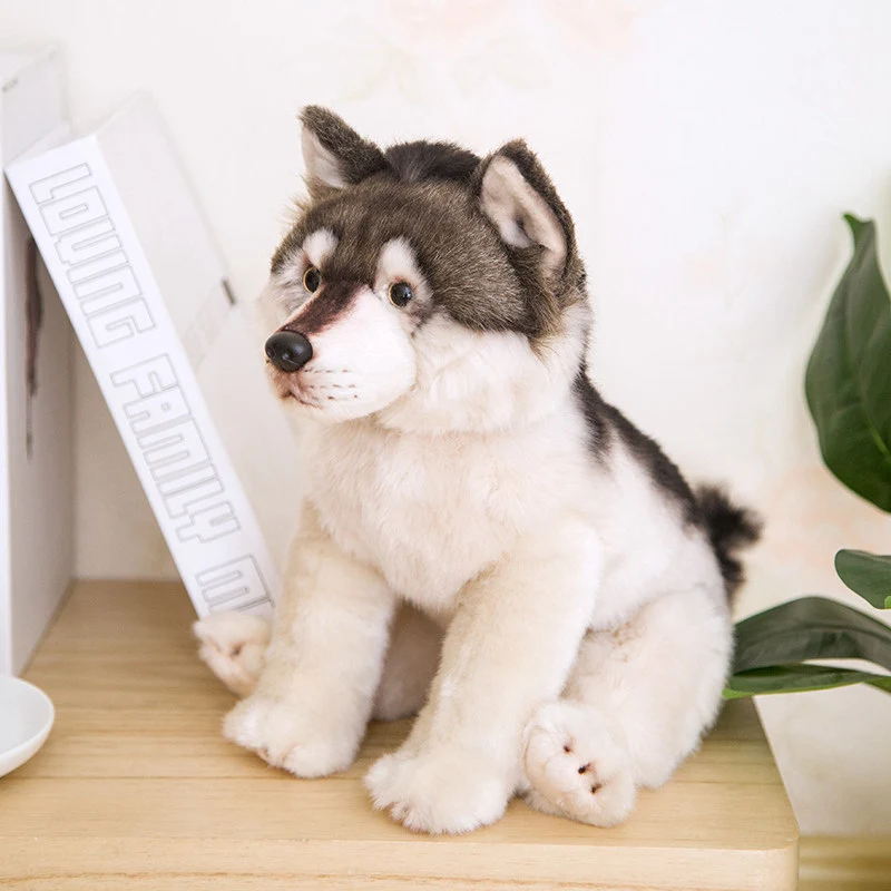 wolf plush