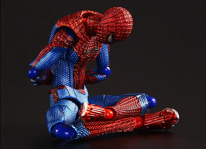 

15cm Avengers Spiderman Super Hero The Figma 199# Movable PVC Action Figure Collectible Model Toy Gift For Kids