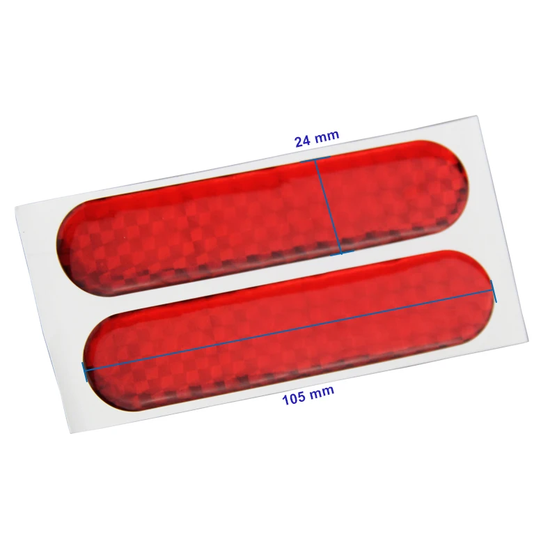 1 пара Светоотражающие стикеры для мотоциклов Автомобильный Стайлинг авто наружная отражающая наклейка Предупреждение бампер безопасность Светоотражающая наклейка для автомобиля