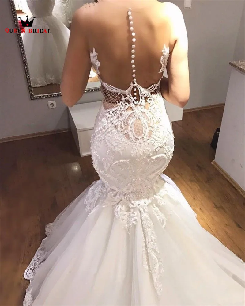 Кружевное винтажное сексуальное длинное торжественное свадебное платье с бисером и блестками, свадебное платье, новинка LR70