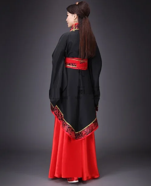 Национальный костюм ханьфу Древний китайский Карнавальный Костюм Hanfu женская