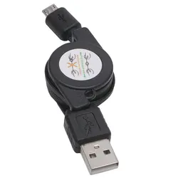 5 шт. Micro USB к USB 2,0 выдвижной синхронизации данных зарядное устройство кабель для зарядки шнур New-Y1QA