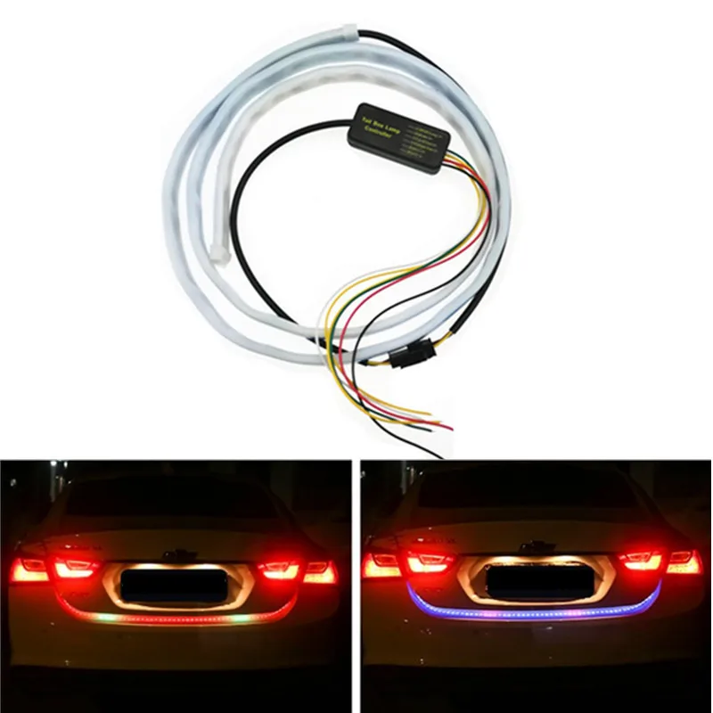 Автомобильный Стайлинг LED багажник коробка поворотники задние фонари для ford focus 2