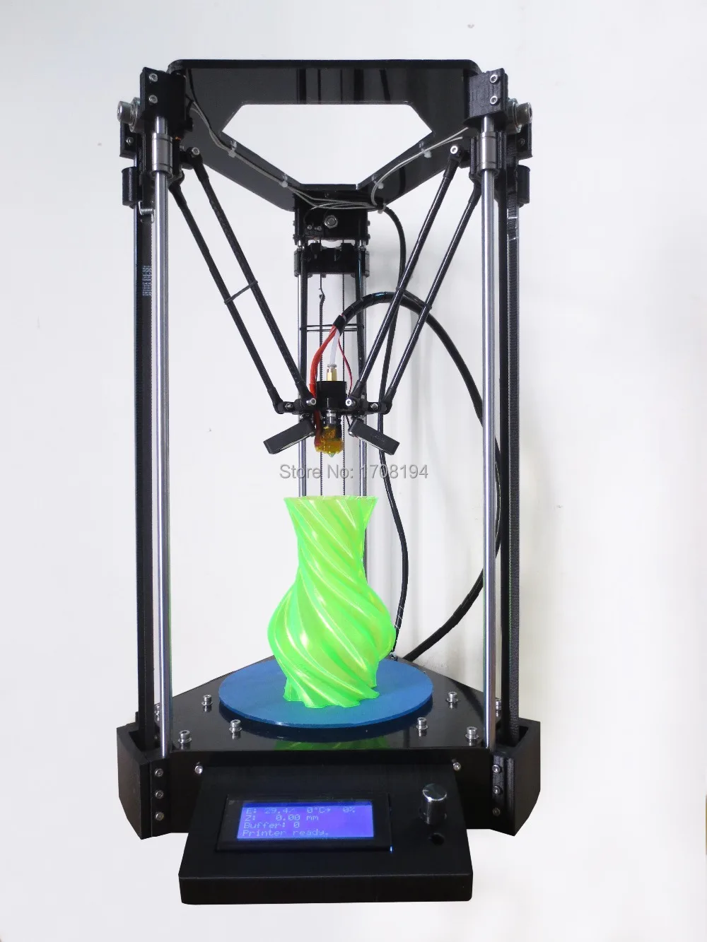 3d printer impressora 3d Delta 3D Printer Rostock Mini pro RepRap ... - 3D Printer Impressora 3D Delta 3D Printer Rostock Mini Pro RepRap Replicator Machine With LCD Controller
