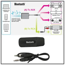 3,5 мм беспроводной Bluetooth 2,1+ EDR USB AUX аудио музыкальный приемник адаптер USB Выходная мощность A2DP аудио выход для автомобиля