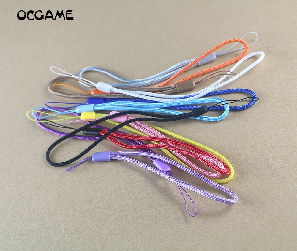 OCGAME 50 шт./лот Многоцветный Плетеный ремешок для запястья ремешка GBA SP|rope wrist|rope