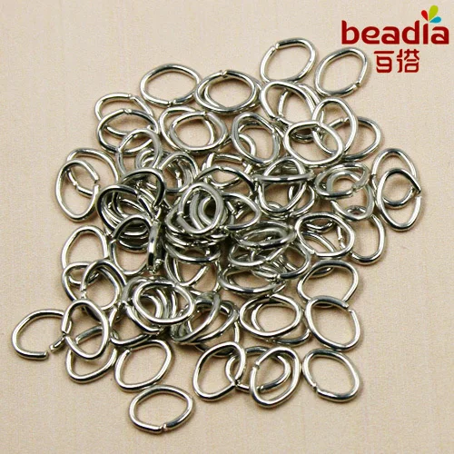 Незамкнутые соединительные кольца Beadia 4 7 мм с золотым/серебряным/металлическим