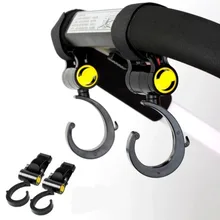 Аксессуары для детских колясок ABS hook gancho carrito bebe buggy аксессуары 2 шт./компл. kinderwagen haak ganci passeggino