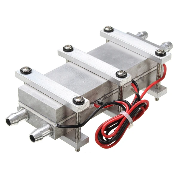 

DIY 12V-15.4V 30A 360W Three Chips Semiconductor Refrigerator Water Cooling Equipment Kit Module