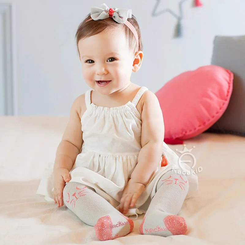 High Quality 0 3 Years Cute Infant Baby Boys Girls Tights Cotton