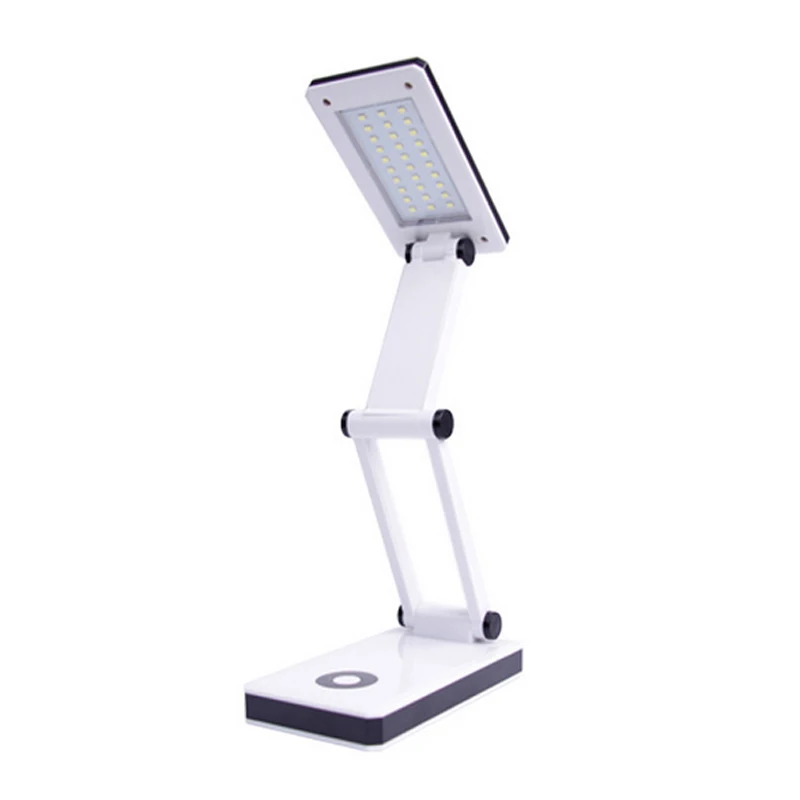 New LED Portable Foldable Lamp USB Charging Type Fold Desk Lamp Energy Saving Rechargeable LED Reading Light  For Student Used