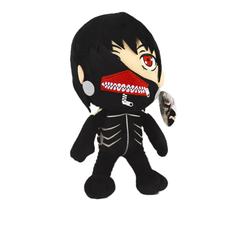 18 см Аниме Tokyo Ghoul» персонажа плюшевый, с принтом с героями мультфильмов для косплея канеки кэна, Kawaii Плюшевые Подвесные Брелки 7 ''детская игрушечная фигура черный/белый