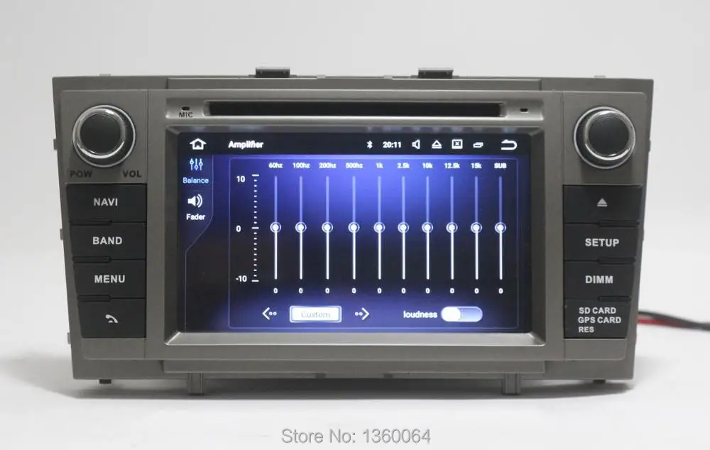 Cheap Nedehe 2G RAM Quad core Android 7.1 Car DVD For Toyota Avensis 2009 2010 2011 2012 2013 car radio head unit gps navigation wifi 18