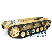 HengLong 1/16 масштаб Немецкий III H rc Танк 3849 пластиковое шасси с колесами TH00260