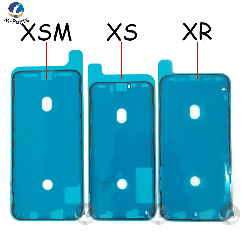 

10pcs / Lot Waterproof Adhesive Sticker For iPhone 6S 6SP 7 7P 8 8P 8 Plus X XS XSM Max XR LCD Screen Front Frame Sticker
