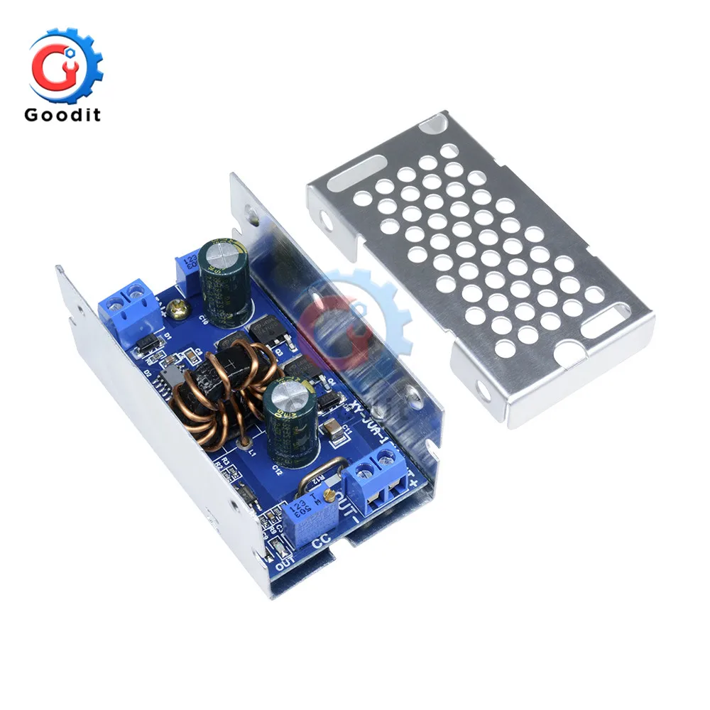 

12A 200W Adjustable DC-DC Step Down Converter Buck Power Module 4V-32V to 1.2V-32V Synchronous Rectifier Buck Module