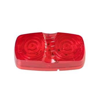 

2PCS 4" High Quality Amber Led Marker Lights for Trailers Side Markers Turn Signal Indicator For Trucks Golf VW Clearance Lamp