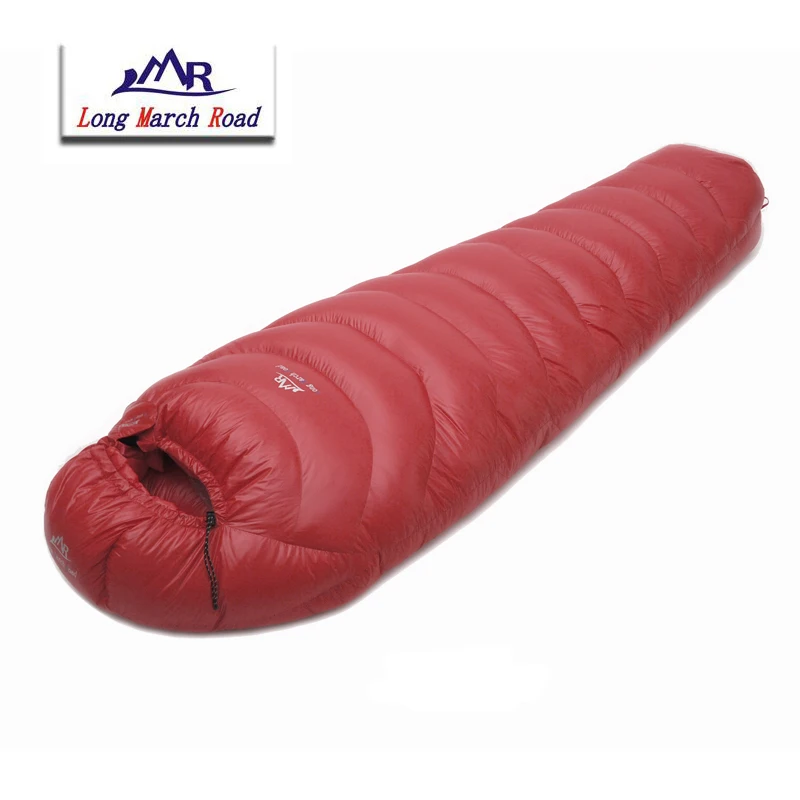 Get  LMR White Goose Down 2200G Filling -35C~-25C Temperature Waterproof Winter Sleeping Bag Uyku Tulumu