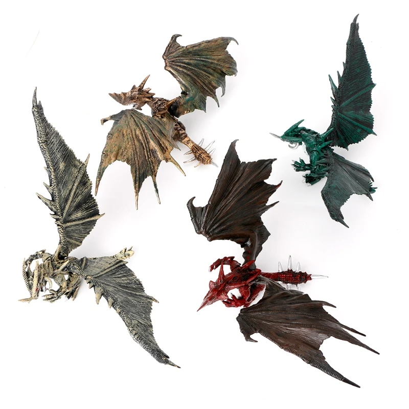 

1PC Flying Dinosaur Model Dragons Action Figure Classic Toys Kids Educational Mould Random Color