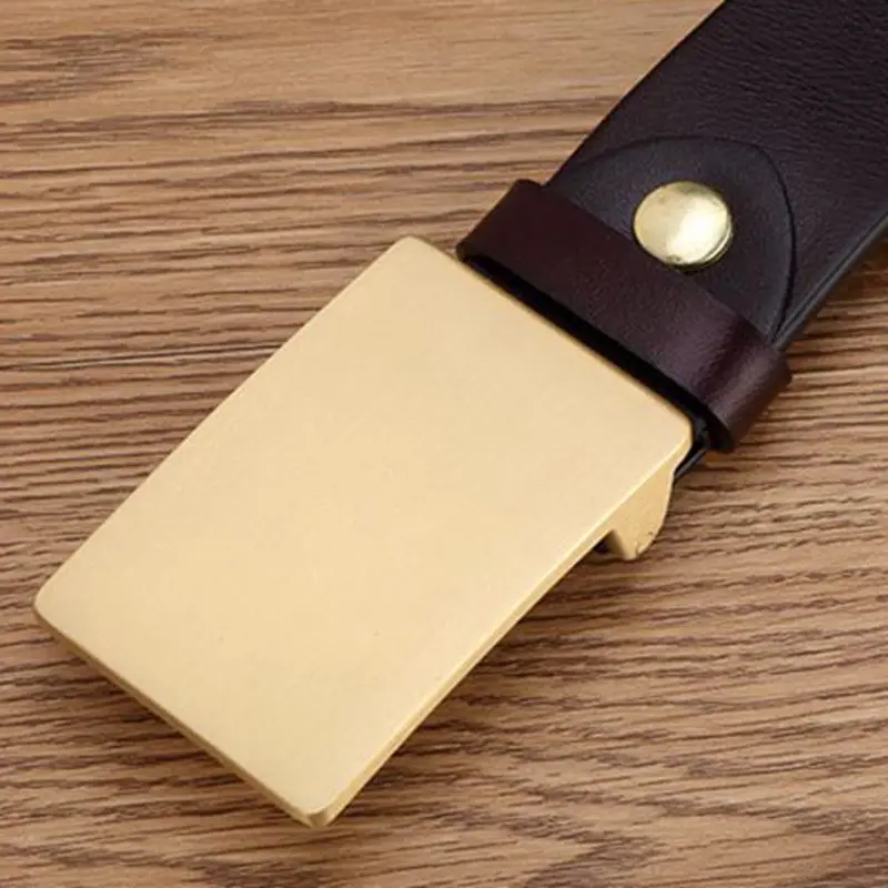 Ремень мужской из 100% натуральной кожи с латунными пряжками|men belt brand luxury|mens belts