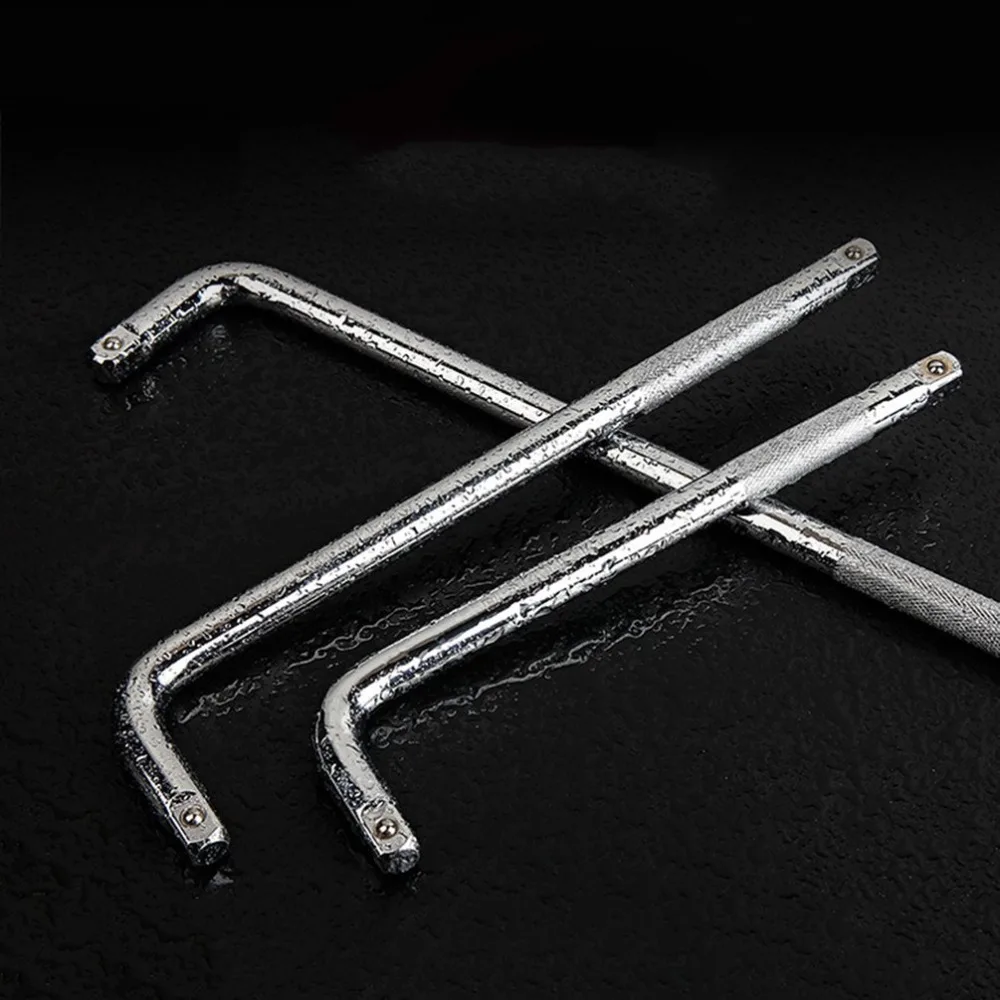 Curved Rod L shaped Socket Wrench 10 Inch. 12 Inch. 14 Inch Curved Rod