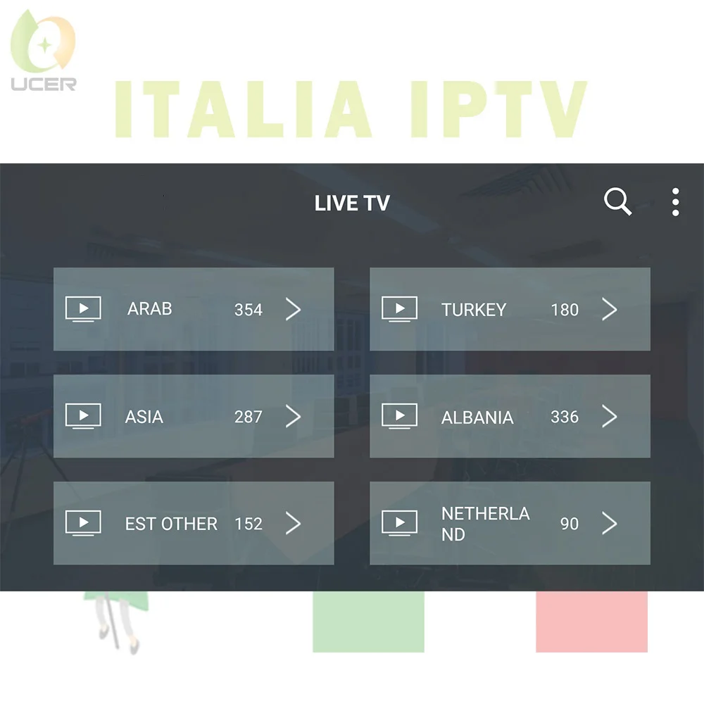 it iptv subscription for IT FR ES DE US CA UK AL abbonamento iptv m3u code 4000+ live vod channels list support android tv box