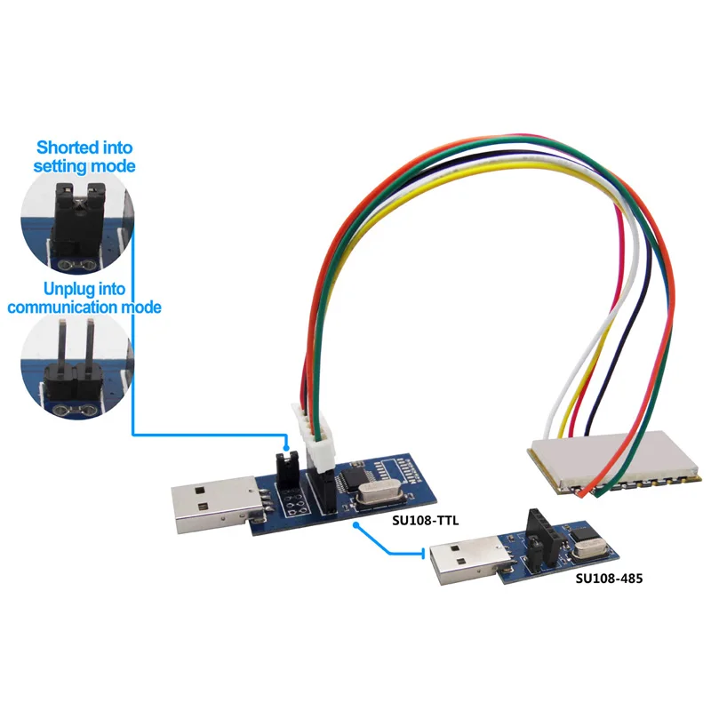 2 шт./лот lora610ae-20dbm радиоприемопередатчик sx1276 LoRa модуль, дальность 4~ 5 км модуль передачи данных с шифрованием AES