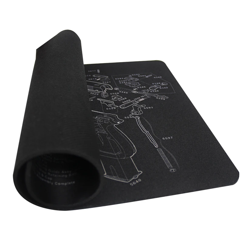 Browning Hi Power Gun Cleaning Bench Mat Ing Rubber Case Qd Aliexpress