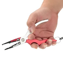 Multifunctional Aluminum Fishing Pliers Split Ring Cutters Hooks Remover Fishing Tackle