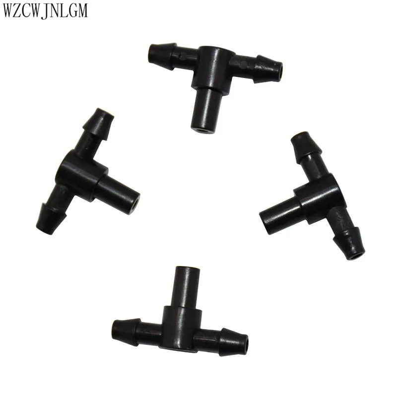 

Garden Irrigation 3-Way Splitter Atomizer Nozzle Connection Throttle Connector Hose Spraying System Tool 4/7 mm 200pcs