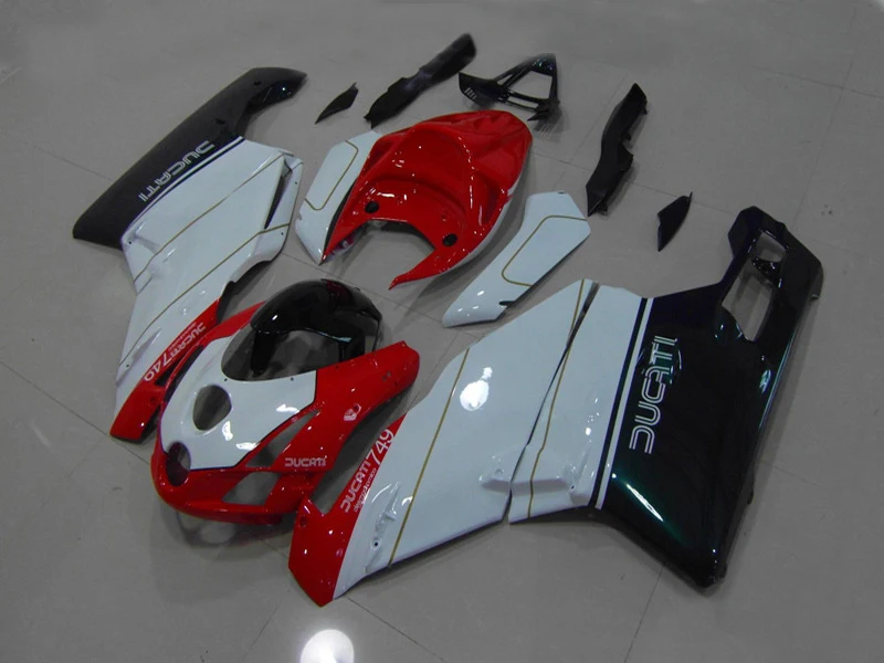 

Motorcycle Fairing kit for DUCATI 749 999 2003 2004 Ducati 749 03 04 ducati 999 03 04 white red black Fairings Set+7gifts DD03