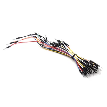 

65pcs/lot Jump Wire Cable Male to Male Jumper Wire for Arduino Breadboard Electrical Contacts and Contact Materials