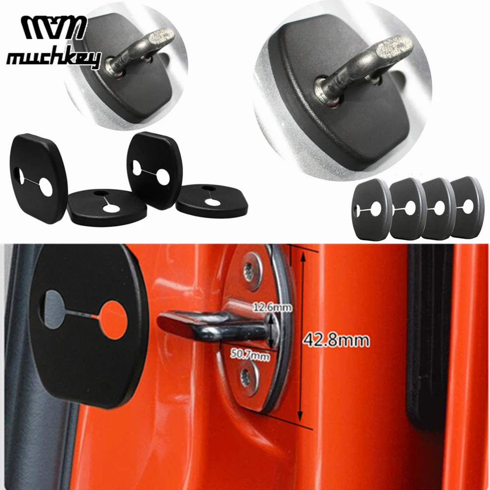 

Door Lock Protective Cover Door Striker Covers Fit For Nissan Versa Sunny Sylphy Livina Qashqai Teana March Tiida X-trail Murano