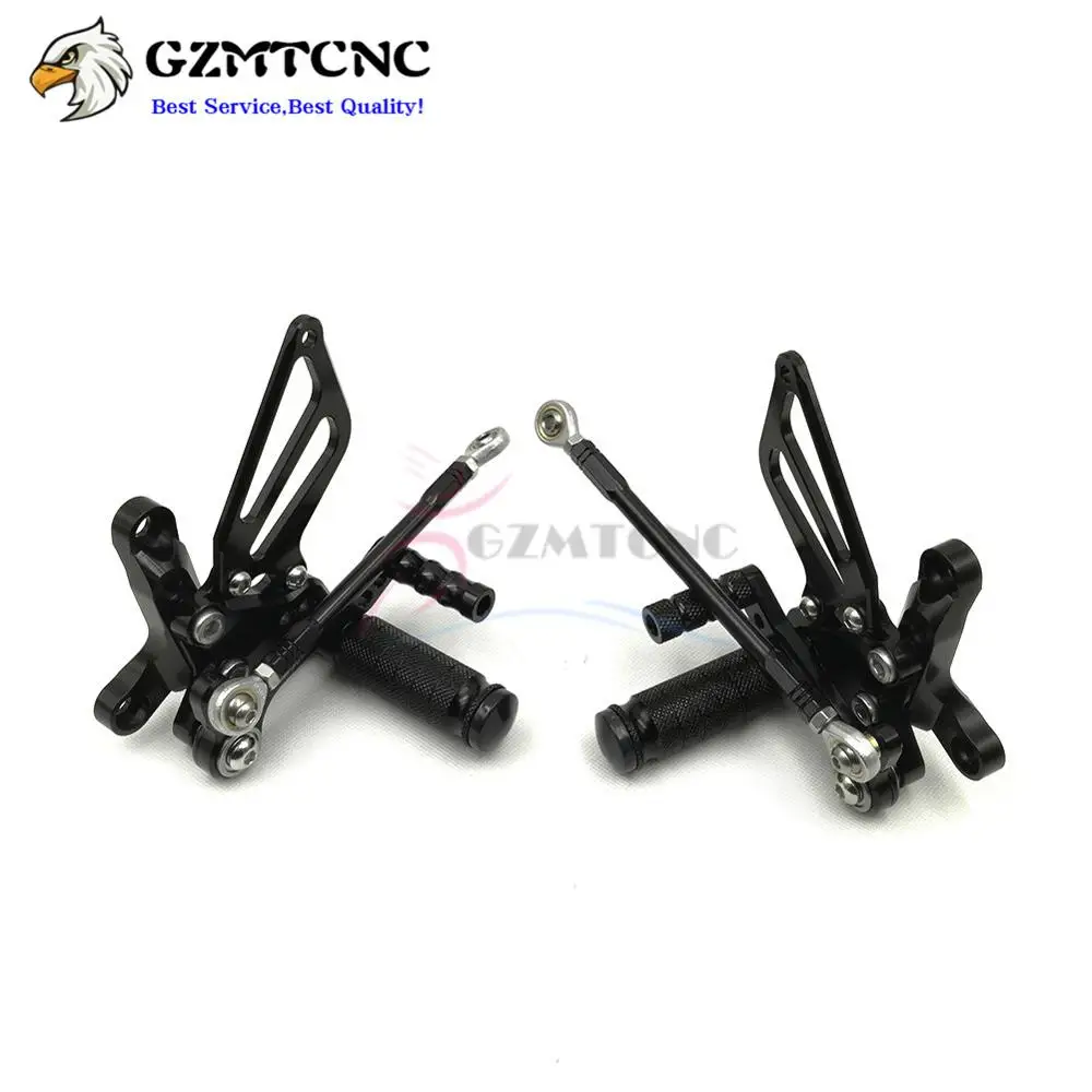 

Motorcycle Racing CNC Billet Adjustable Rearsets Footrests Foot Control Pedals Pegs Rear Sets for Ducati 848 EVO 1098 1098S 1198