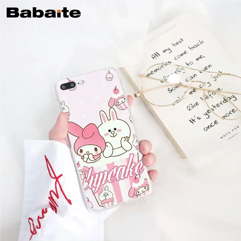 Babaite милый чехол для телефона My Melody Little с двумя звездами для iphone 11 Pro 11Pro Max 8 7 6 6S Plus X XS MAX 5 5S SE XR