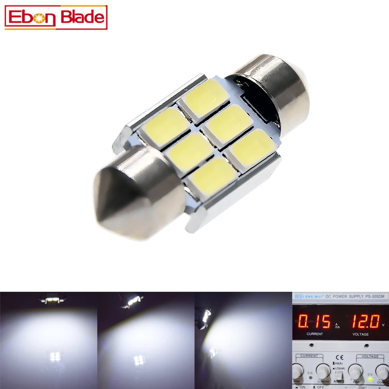 

1 X Canbus Bulb No Error 31mm 36mm 39mm 42mm SV8,5 C10W C5W Led 12V SMD 5630 Auto Lamp Lighting Car Interior External Light