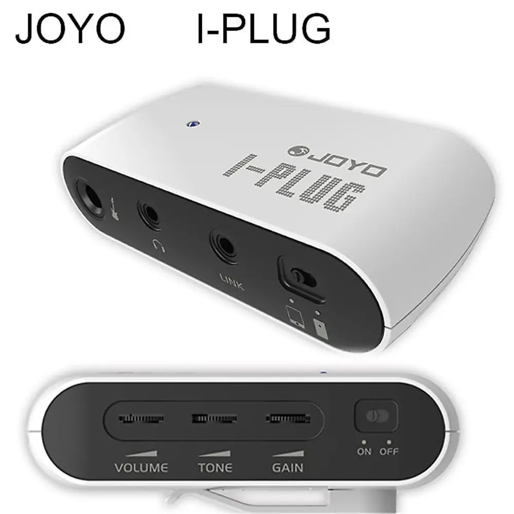

Joyo I-plug Electric Guitar Mini Headphone Amp Amplifier Built-in Overdrive Effect Connecting iPhone Samsung iOS/Android/Window