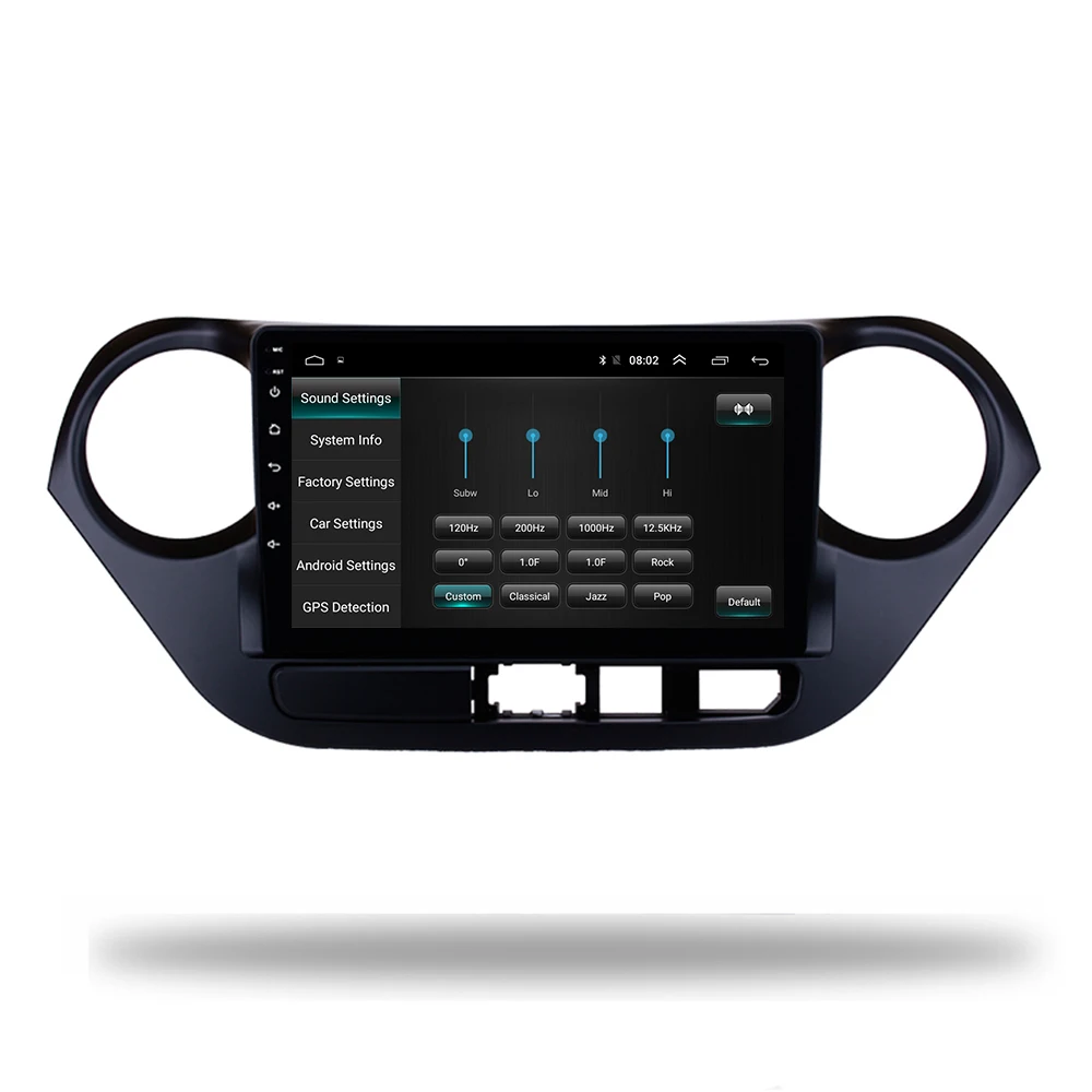 Clearance Android 8.1 Car Radio GPS Navi for Hyundai I10 2013-2016 Car Audio LHD Touch Screen Multimedia Player Head Unit Wifi BT 8