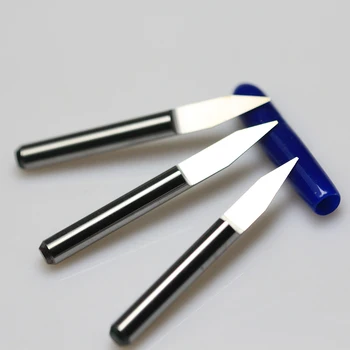 

5pcs 15 Degree 0.2mm V Shape Flat Bottom Knife CNC Machine Wood Carbide PCB CNC Engraving Bits Milling Cutter Tool