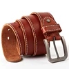 MEDYLA original leather men's belt retro casual design jeans belt for men's brand designer belt high metal pin buckle Dropship ► Photo 3/6