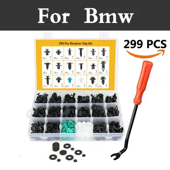 

299x Car Screws Kit Clips Clip Panel Moulding Assortments Kit Rivets For Bmw E36 E46 E60 E70 E40 E90 F30 F10 1 3 5 7 Series