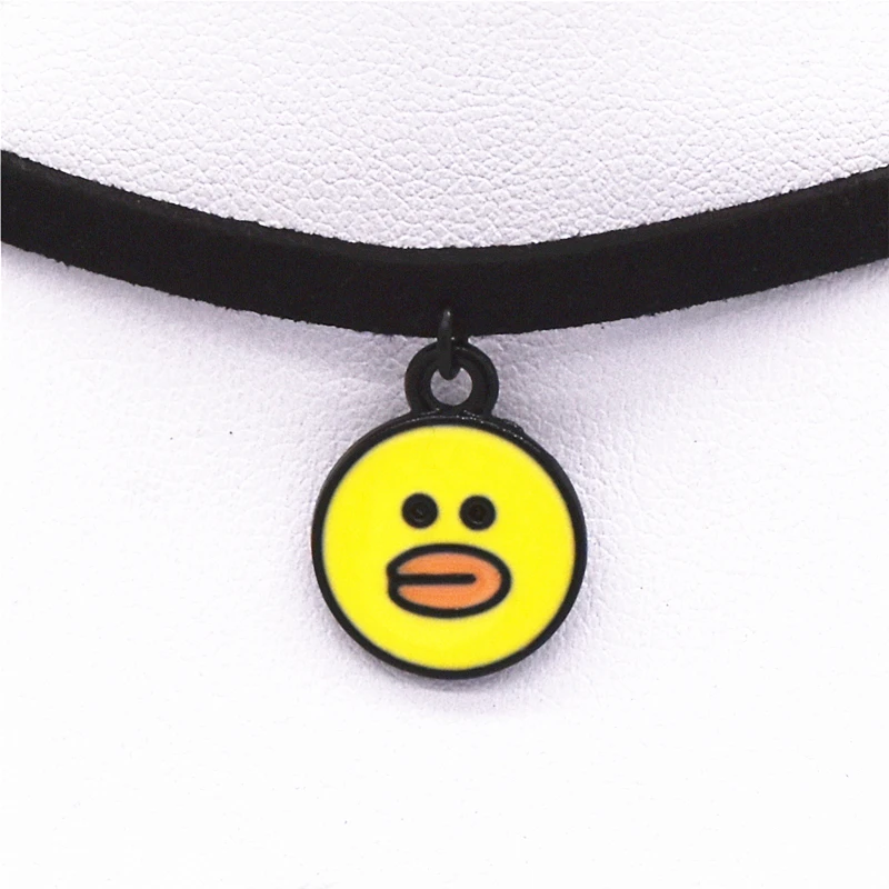 

Torques Collar Necklace Women Black Choker Necklace Velvet Leather Maxi Statement Chicks Pendant Necklace Women 2019 Jewelry