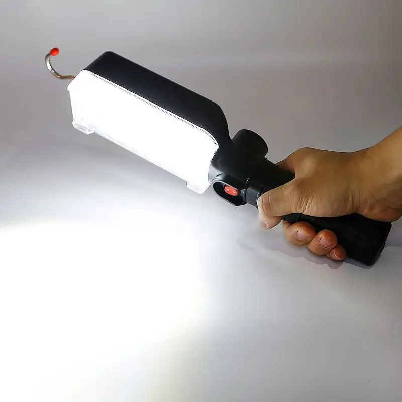 LED Work Light Portable USB Rechargeable With Magnet & Hook 34 LE