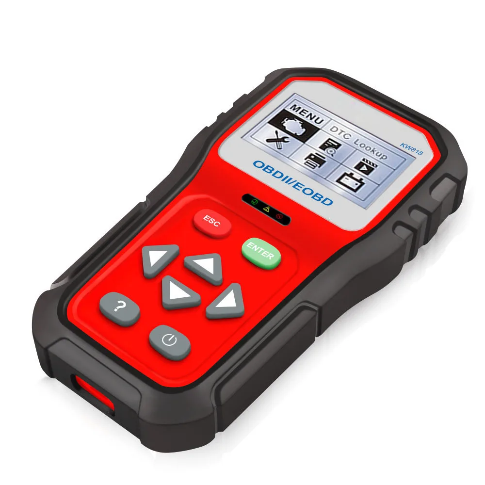 Усовершенствованный диагностический сканер OBDII ODB2 EOBD для автомобиля 12 В тестер