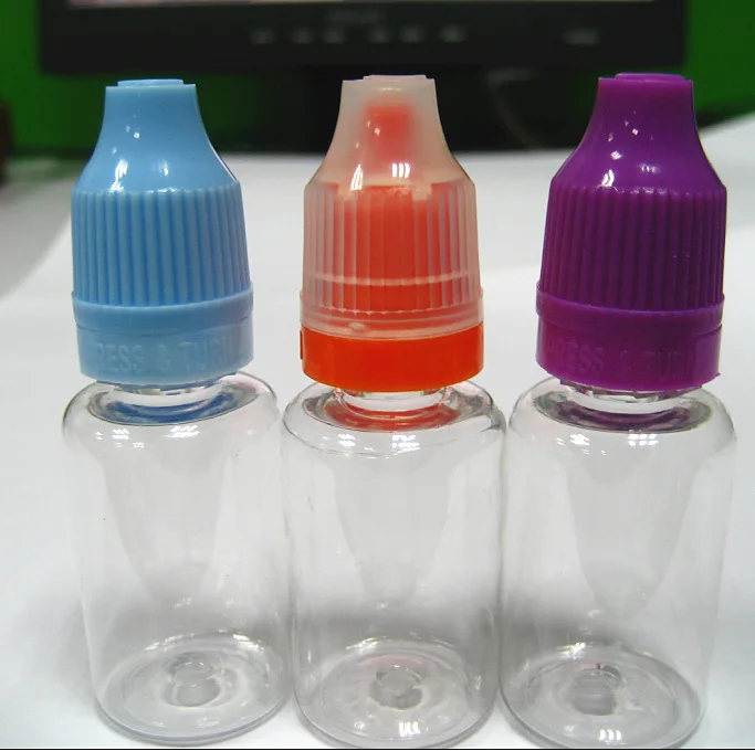 

PET bottle 15ML liquid nicotine packaging 200pcs free shipping