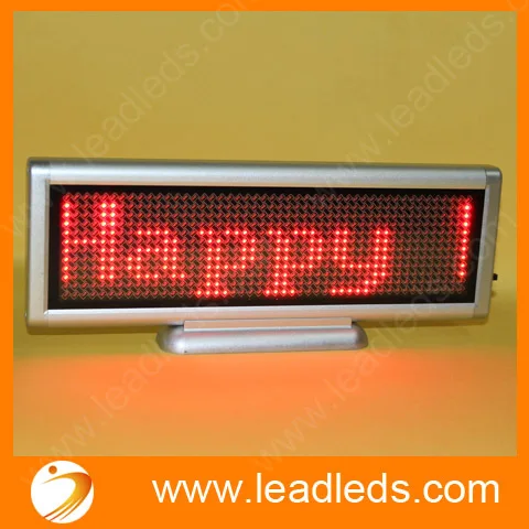 

4sets/lot led moving display Red color support multi languages