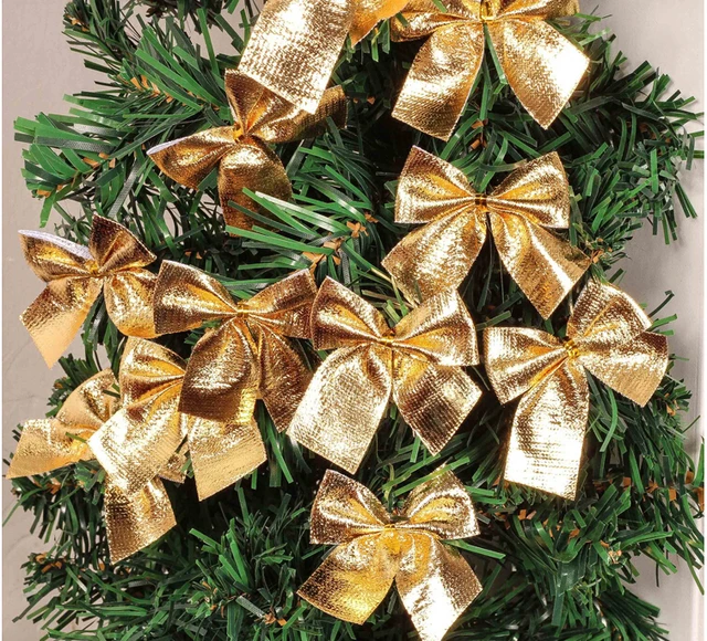 Christmas Bow Decoration Tree Small Butterfly Pendant Christmas Bow Decoration Tree Small Butterfly Pendant