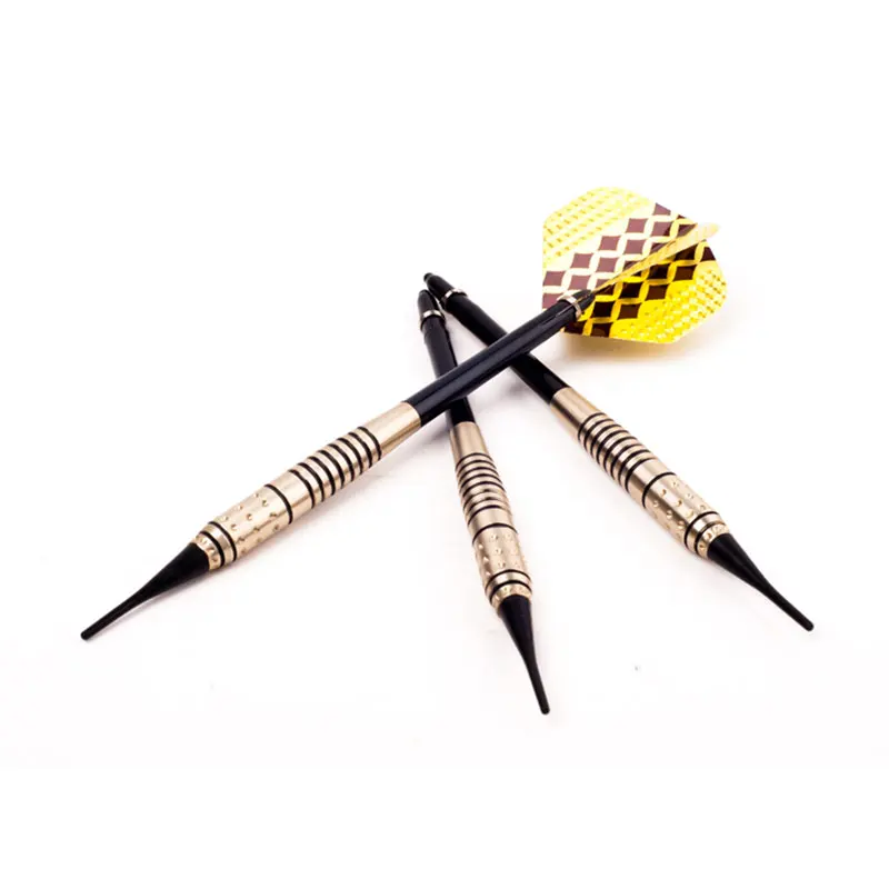 High Quality Pattern Professional 18 grams soft Tip Darts Iron Darts 3pcs/set in Darts from