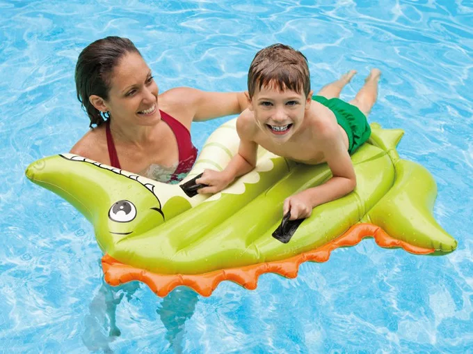 2018 Inflatable Pool Float Circle Air Mattress Swimming Swim Ring Seat