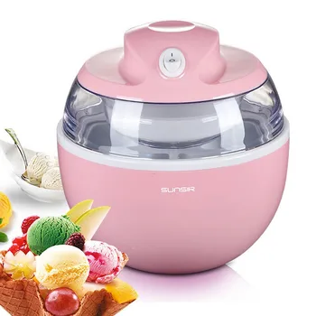 

Household Ice Cream Maker DIY Ice Cream Machine Portable Ice Maker 220V Easy Operation 4 color Available High Quality